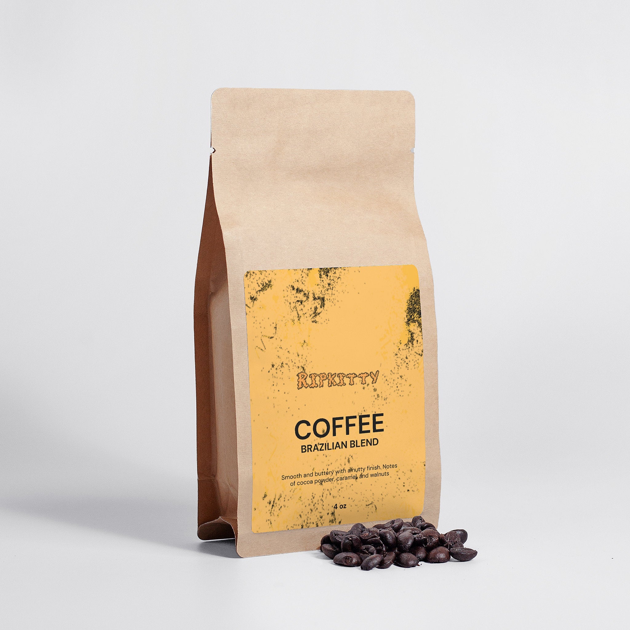 Ripkitty Brazilian Blend Coffee 4oz