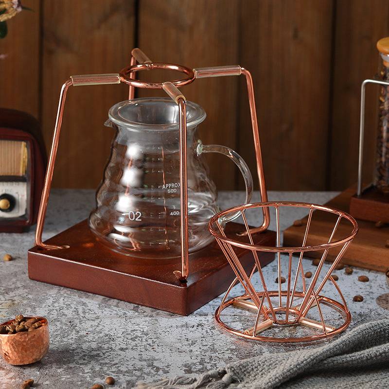 Cold Coffee Pour Over Stainless Steel Kit